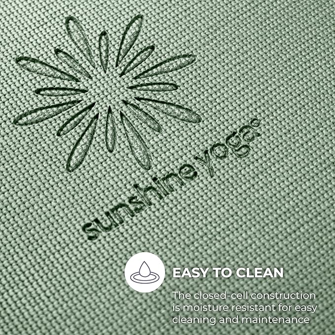 Sunshine Yoga Voyage Yoga Mat, 10 Pack, 72" x 24" Professional Studio and Gym Bulk Yoga Mats, 5mm Thick, Durable, Anti-Tear, Non Slip Fitness and Exercise Mats