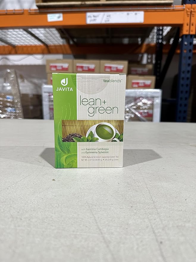 Lean + Green, Premium, 100% Japanese Green Tea, Garcinia Cambogia (as Super Citrimax) & Gymnema Sylvestre, for Weight Management, Appetite Control 24 ct - 2 Boxes, Javita