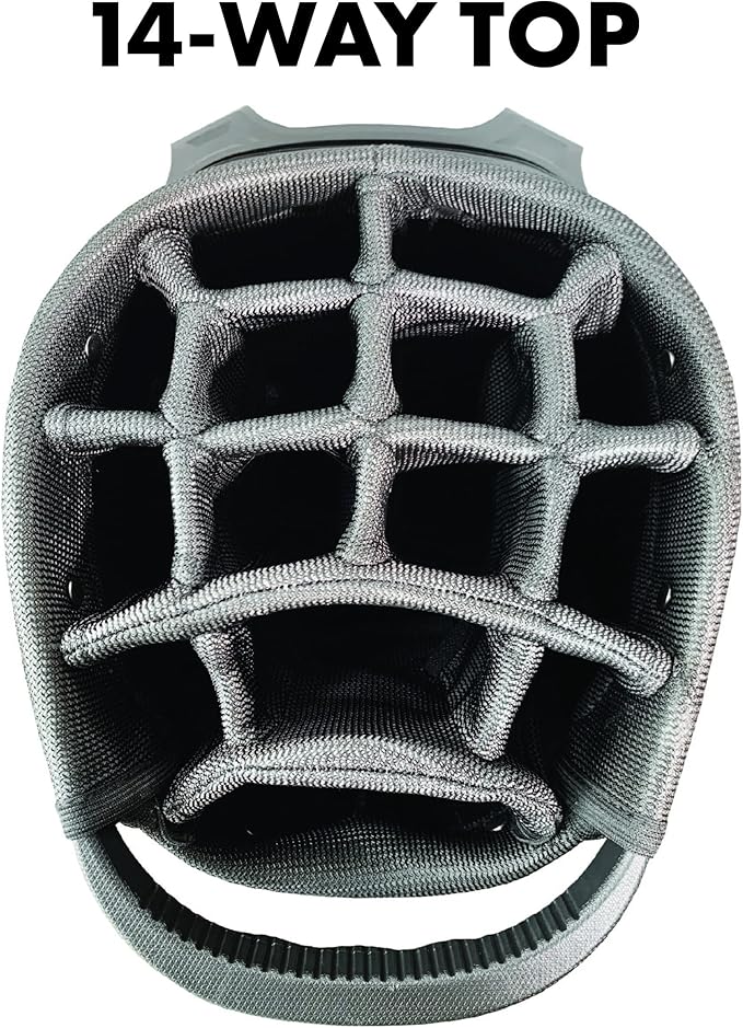 Team Golf NFL Team Golf NFL Birdie Stand Golf Bag, Lightweight, 14-Way Club Divider, Spring Action Stand, Insulated Cooler Pocket, Velcro Glove and Umbrella Holder & Padded Handles