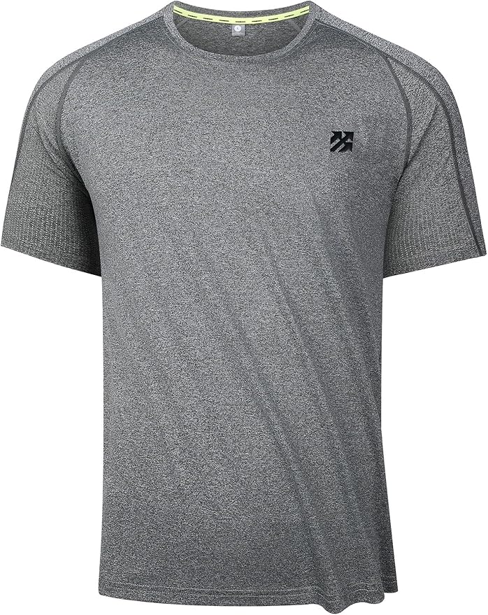 Moisture Wicking Quick Dry Soft Pickleball Workout Hiking Camping Running Shirts for Men Outdoor Sports