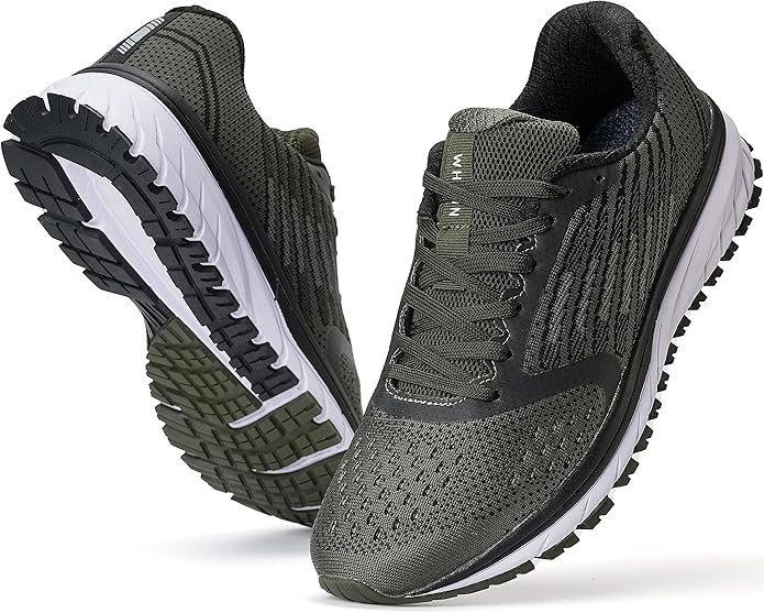 Joomra Whitin Men's Supportive Running Shoes Cushioned Athletic Sneakers