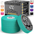 Bighorn Athletics Jiu Jitsu Finger Tape | Residue-Free Athletic Finger Tape for Sports & Injuries: Rock Climbing, Volleyball, Football, Basketball, Hands & Toes | 0.3-Inch x 45-feet, 8-Rolls, Green